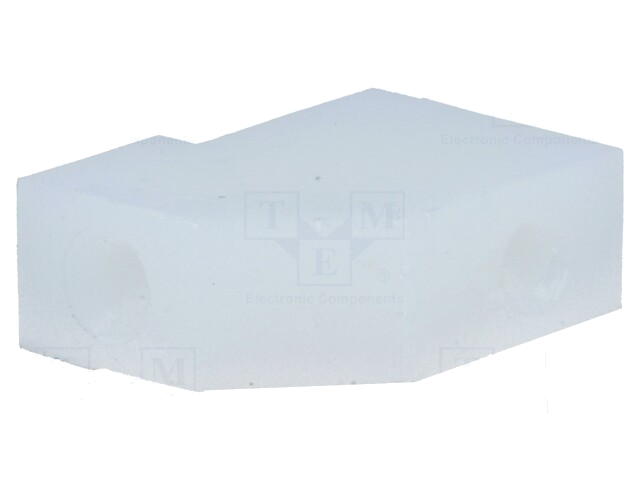 Bevestigingshouder; polyamide; L: 16mm; H: 13mm; W: 6mm Bevestigingshouder; polyamide; L: 16mm; H: 13mm; W: 6mm